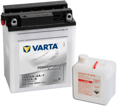 VARTA YB12A-A Motor Accu / 12N12A-4A-1 / B12A-A