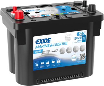 Exide Dual AGM EP450