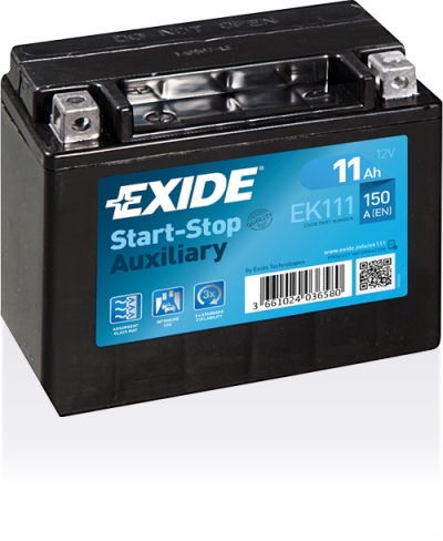 EXIDE EK111 12V 11Ah Auxiliary