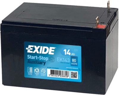 EXIDE EK143 12V 14Ah Auxiliary